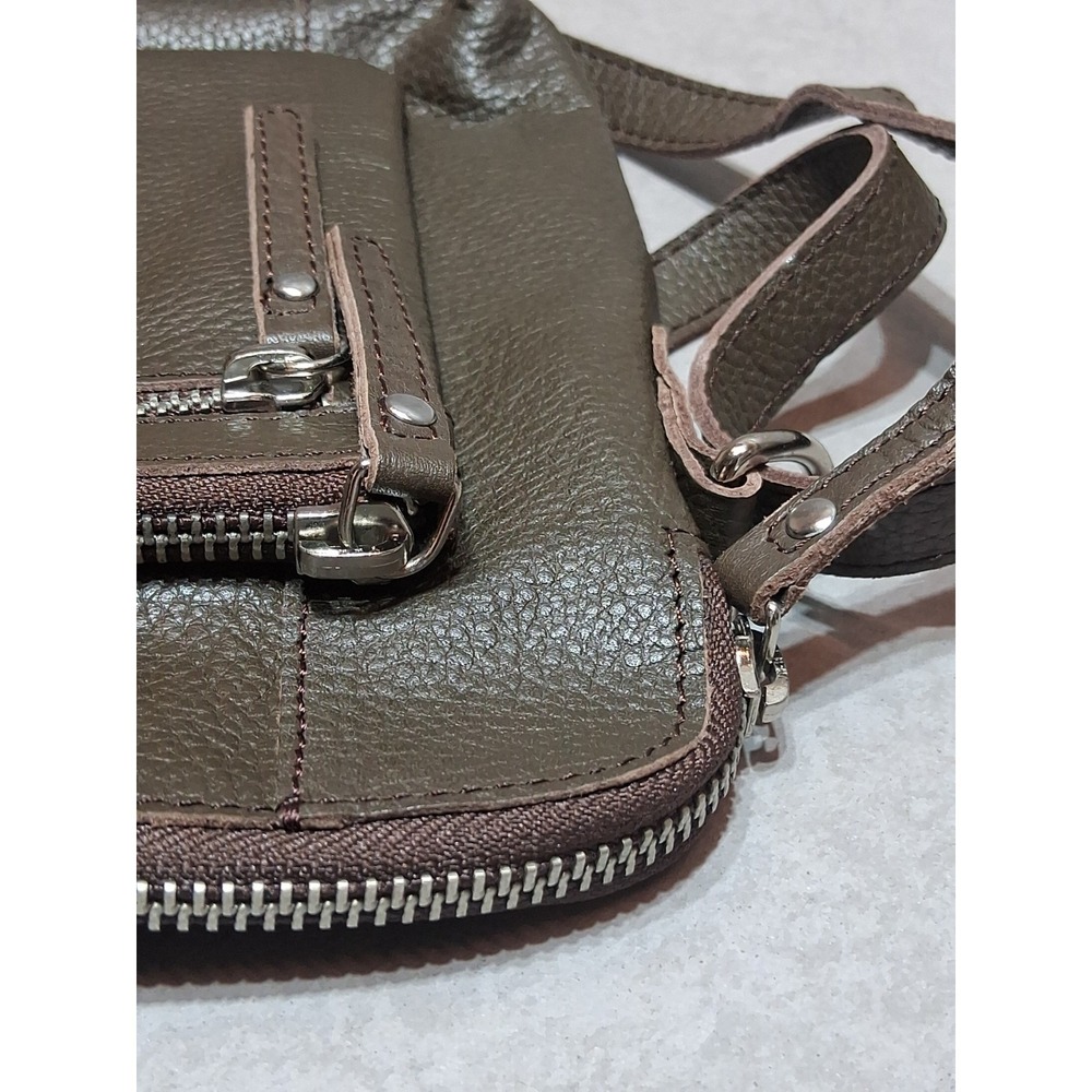 Wise Owl Womens Brown Crossbody Bag Adjustable Strap - Picture 13 of 15